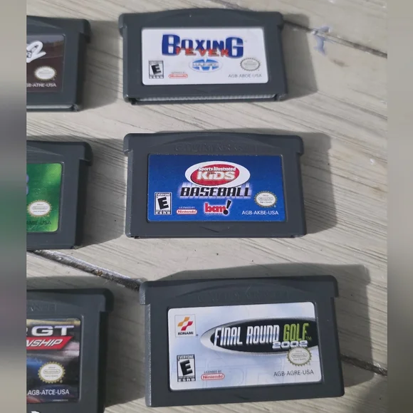 8x Gameboy Advanced Games Collection Lot - Picture 2 of 4